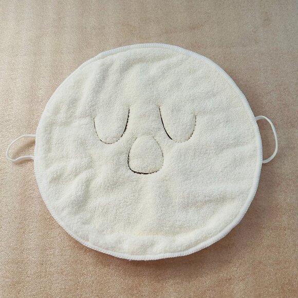 👻 New 👻 Beauty Salon Plush Hot and Cold Compress Face Towel Mask - Picture 13 of 13